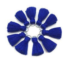 Load image into Gallery viewer, GUFEATHER L46/ 2cm Tassel/cotton tassel bursh/accessories jewelry/jewelry making/DIY/hand made jewelry/Earring tassels/bag loop
