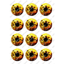 Load image into Gallery viewer, 24pcs/lot Round Glass Cabochon 10mm 12mm 14mm 16mm 18mm 20mm 25mm Demo Flat Back for Hand Made Diy Jewelry Findings T099