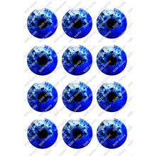 Load image into Gallery viewer, 24pcs/lot Round Glass Cabochon 10mm 12mm 14mm 16mm 18mm 20mm 25mm Demo Flat Back for Hand Made Diy Jewelry Findings T099