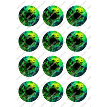 Load image into Gallery viewer, 24pcs/lot Round Glass Cabochon 10mm 12mm 14mm 16mm 18mm 20mm 25mm Demo Flat Back for Hand Made Diy Jewelry Findings T099
