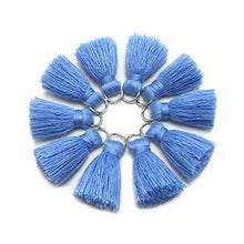 Load image into Gallery viewer, GUFEATHER L46/ 2cm Tassel/cotton tassel bursh/accessories jewelry/jewelry making/DIY/hand made jewelry/Earring tassels/bag loop