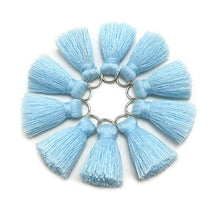 Load image into Gallery viewer, GUFEATHER L46/ 2cm Tassel/cotton tassel bursh/accessories jewelry/jewelry making/DIY/hand made jewelry/Earring tassels/bag loop