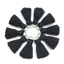 Load image into Gallery viewer, GUFEATHER L46/ 2cm Tassel/cotton tassel bursh/accessories jewelry/jewelry making/DIY/hand made jewelry/Earring tassels/bag loop