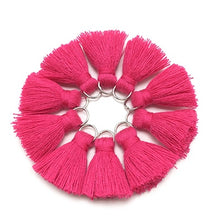 Load image into Gallery viewer, GUFEATHER L46/ 2cm Tassel/cotton tassel bursh/accessories jewelry/jewelry making/DIY/hand made jewelry/Earring tassels/bag loop