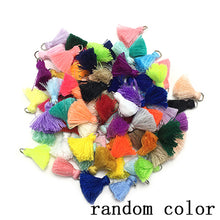 Load image into Gallery viewer, GUFEATHER L46/ 2cm Tassel/cotton tassel bursh/accessories jewelry/jewelry making/DIY/hand made jewelry/Earring tassels/bag loop